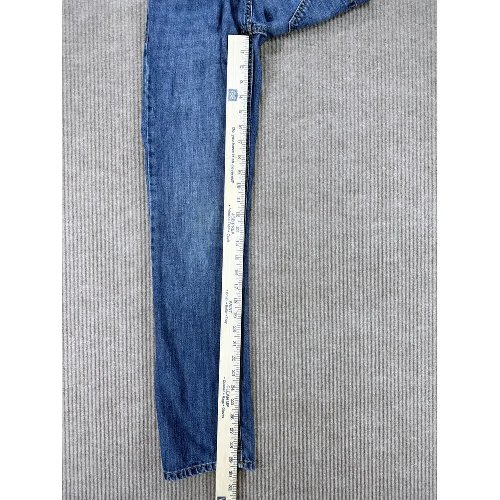 Old Navy Boys Basic Skinny Jeans Size 14 Regular Medium Wash Blue Cotton